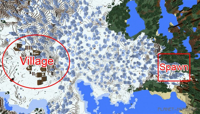 Деревня посреди ледяных шипов [0.15.x]