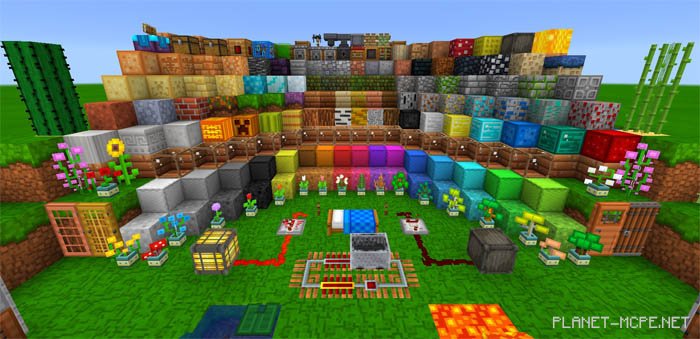 Текстур пак The Color Underground PE 0.15.4/0.15.3