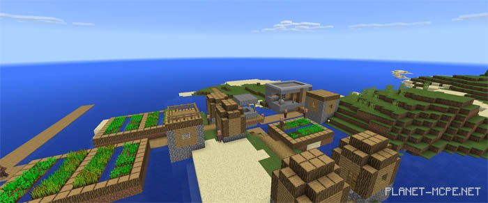 Деревня на острове & Кузнец в деревне [0.15.x]