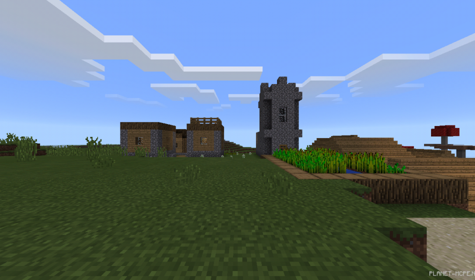 Деревня на грибном биоме [0.15.x]