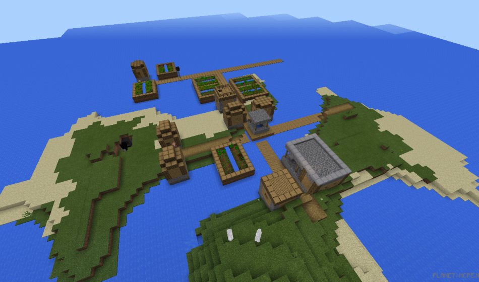 Деревня на острове с кузницей [0.15.x]