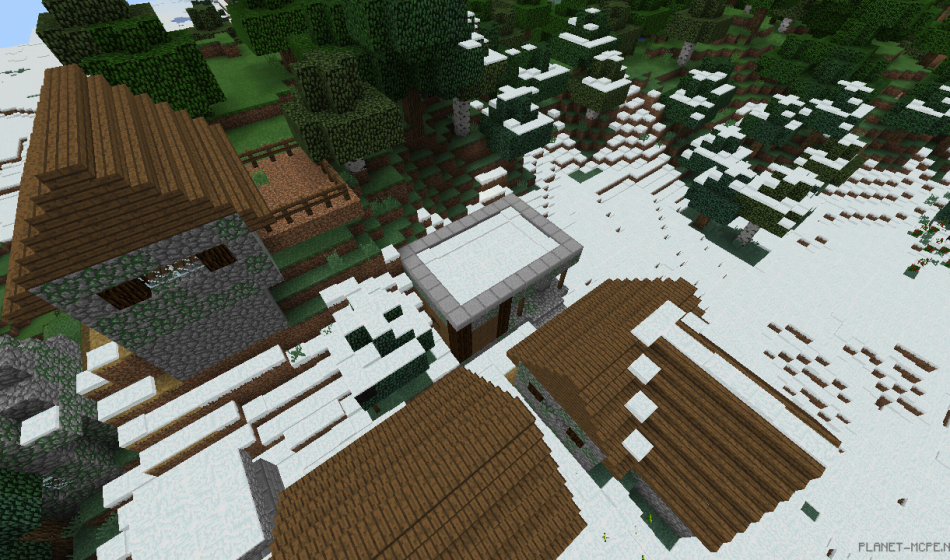 Деревня с зомби-жителями и кузницей [0.15.x]
