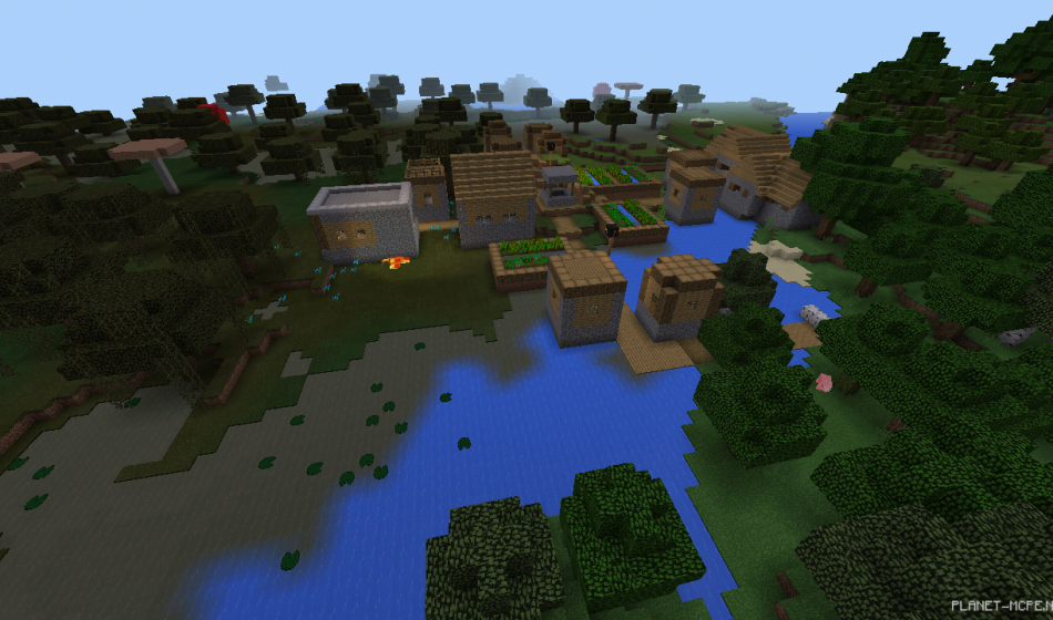 Деревня на реке, с кузницей [0.15.x]