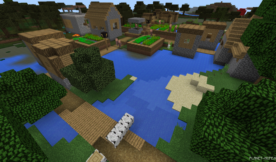 Деревня на реке, с кузницей [0.15.x]