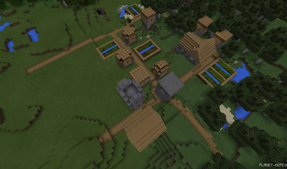 Деревня на спавне [0.15.x]