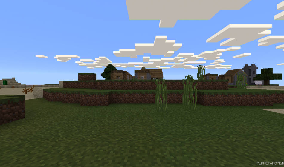 Двойная деревня рядом со спавном [0.15.x]