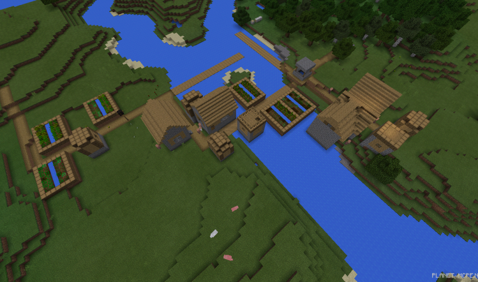 Две деревни рядом, площадка для стройки [0.15.x]