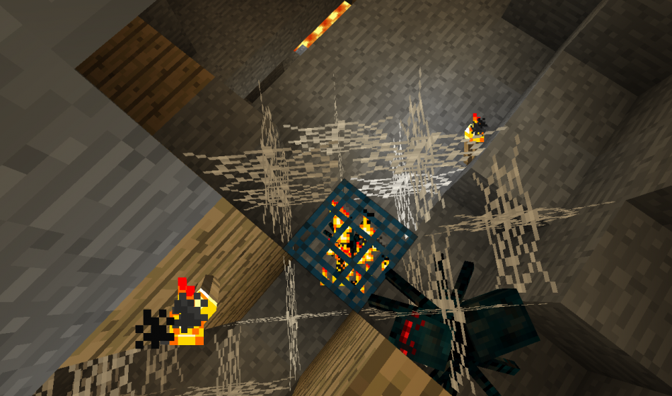 Пещерный паук [Мобы][Гайды Minecraft PE]