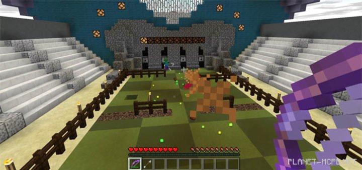 Blocks vs Zombies Map [Mini-Game]