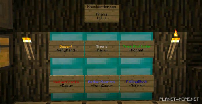Knocker Heroes Map [Mod Map] [Mini Game]