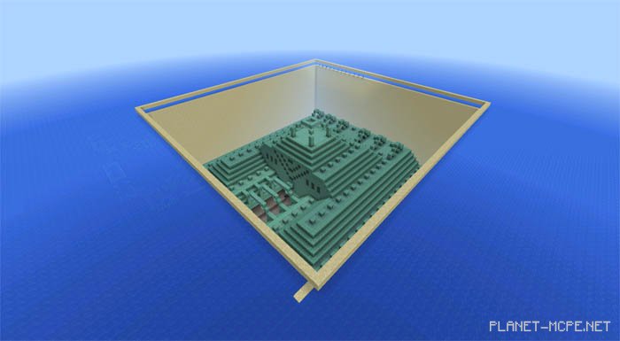 Map Dried Out Ocean Monument