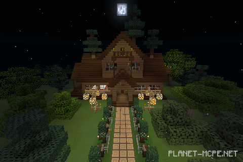 Map Western House in Forest