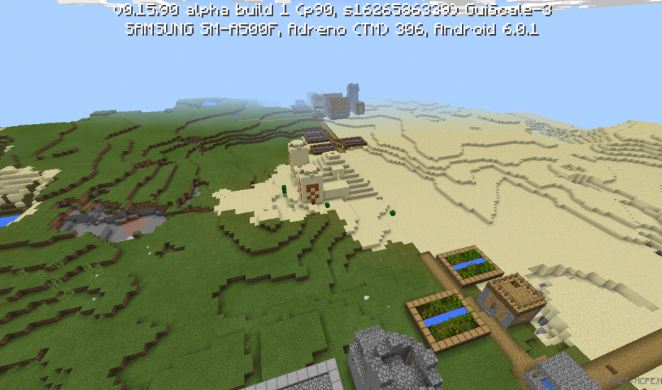 Two villages and a temple in the desert [0.16.x - 0.15.x]