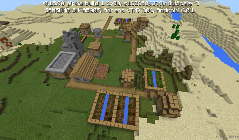 Two villages and a temple in the desert [0.16.x - 0.15.x]