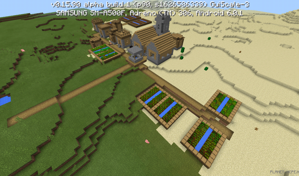 Two villages and a temple in the desert [0.16.x - 0.15.x]