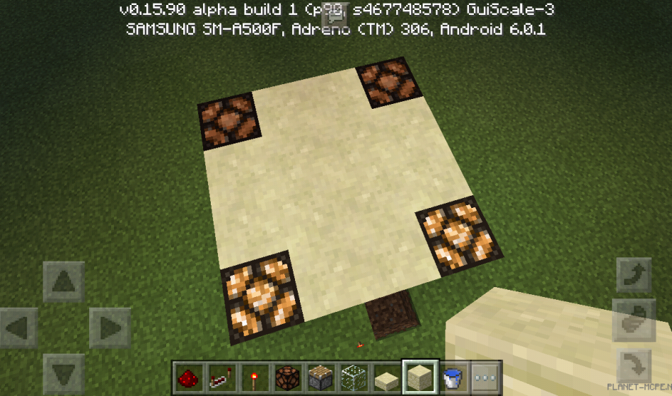 Мигающая подсветка пола [Гайды Minecraft PE]