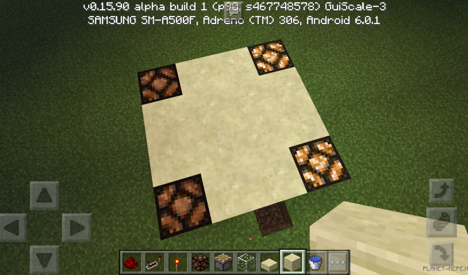 Мигающая подсветка пола [Гайды Minecraft PE]