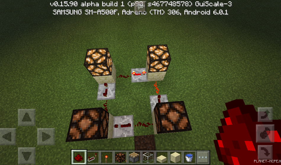 Мигающая подсветка пола [Гайды Minecraft PE]