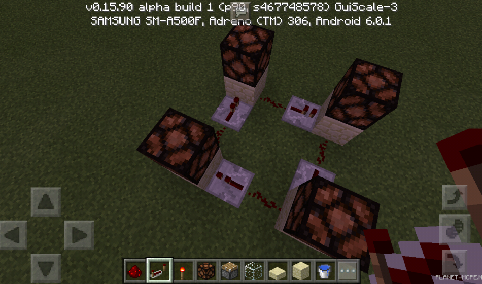 Мигающая подсветка пола [Гайды Minecraft PE]