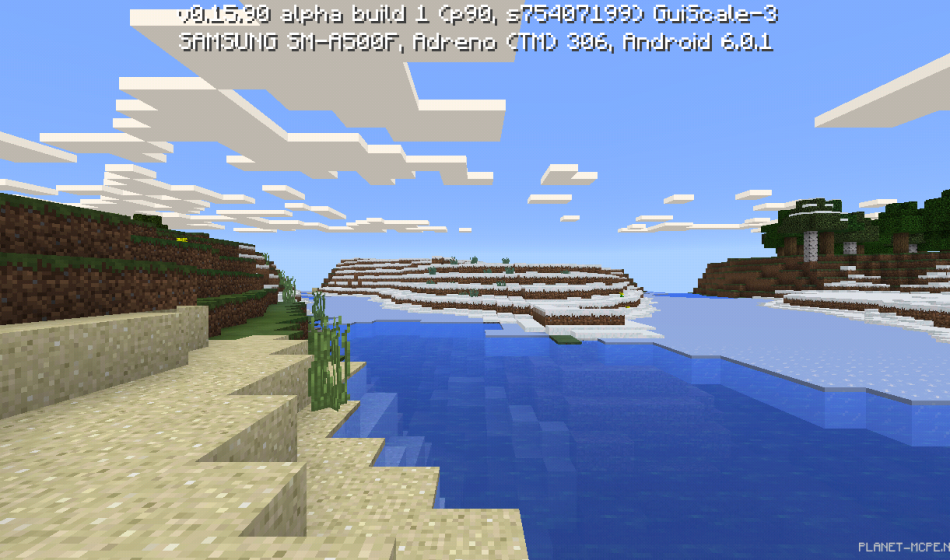 Деревня в зимнем биоме [0.16.x - 0.15.x]