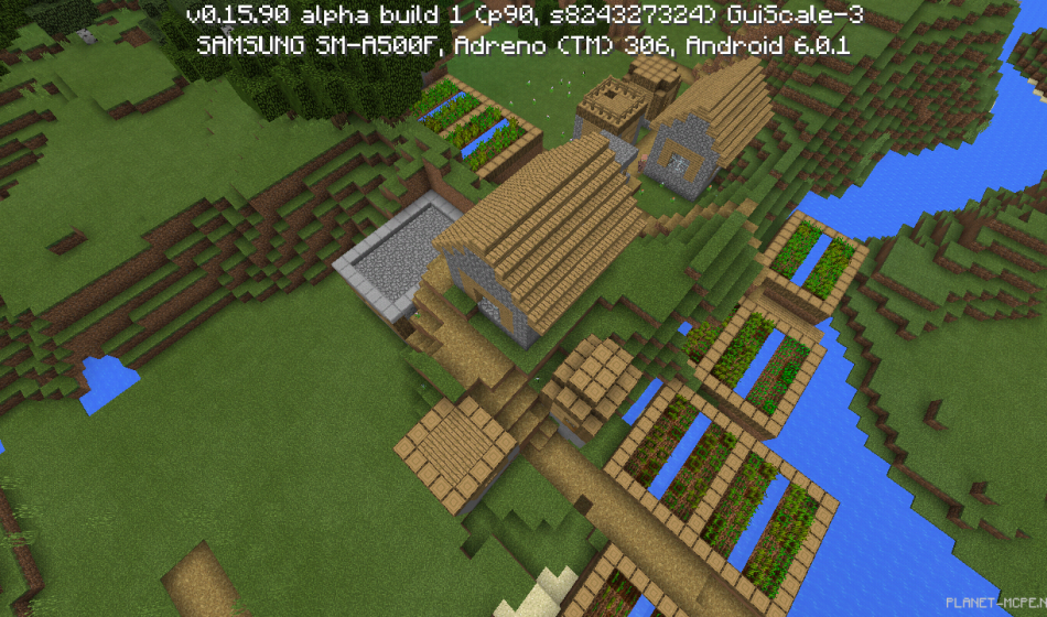 Деревня на спавне [0.16.x - 0.15.x]