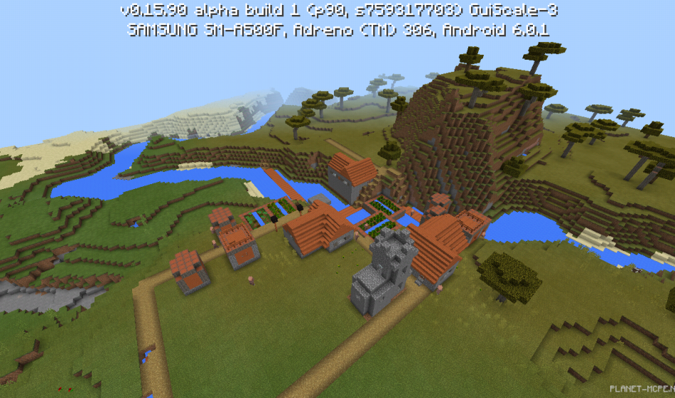 Деревня из красного дерева [0.16.x - 0.15.x]