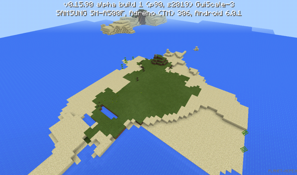 Three islands near spawn [0.16.x - 0.15.x]