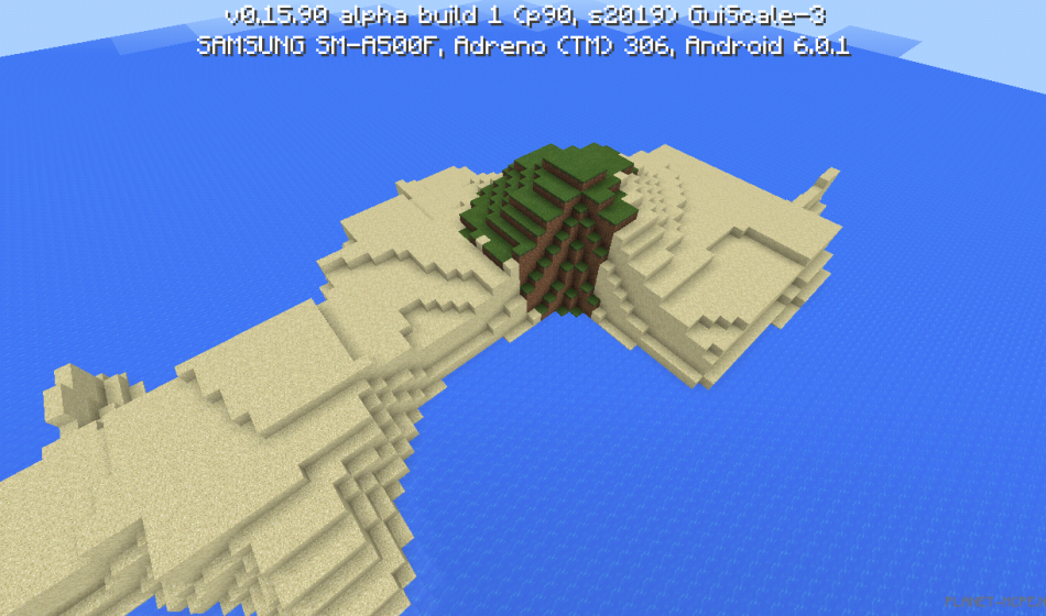 Three islands near spawn [0.16.x - 0.15.x]