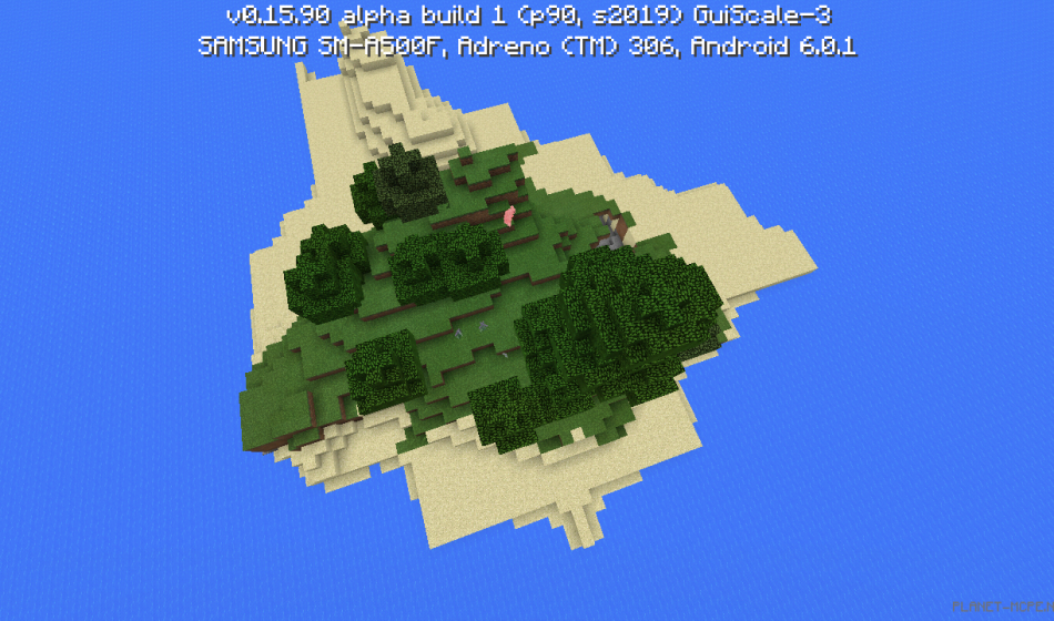 Three islands near spawn [0.16.x - 0.15.x]