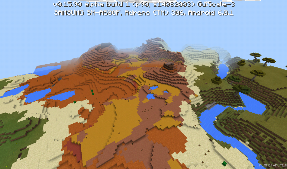 4 различных биома рядом [0.16.x - 0.15.x]