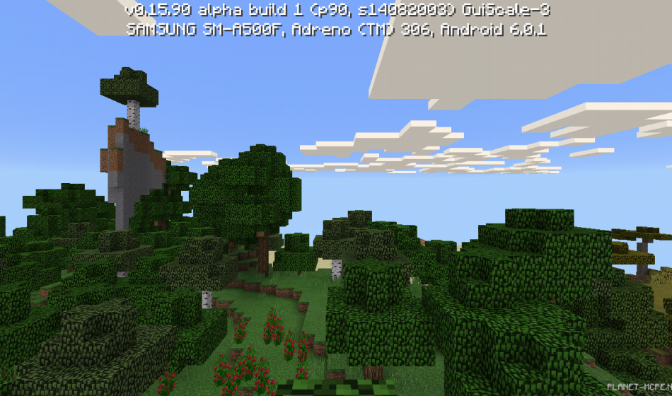 4 различных биома рядом [0.16.x - 0.15.x]