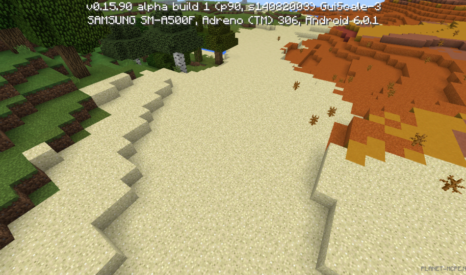 4 различных биома рядом [0.16.x - 0.15.x]