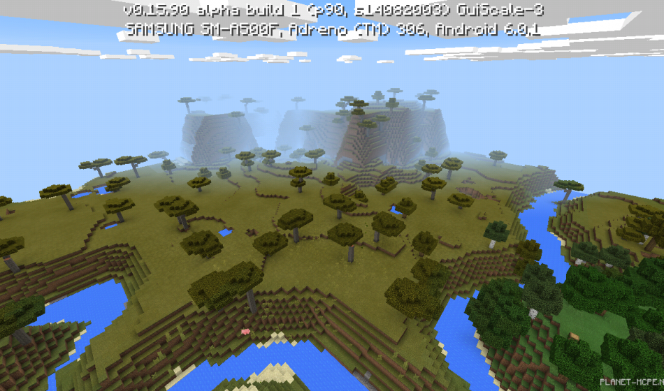 4 различных биома рядом [0.16.x - 0.15.x]