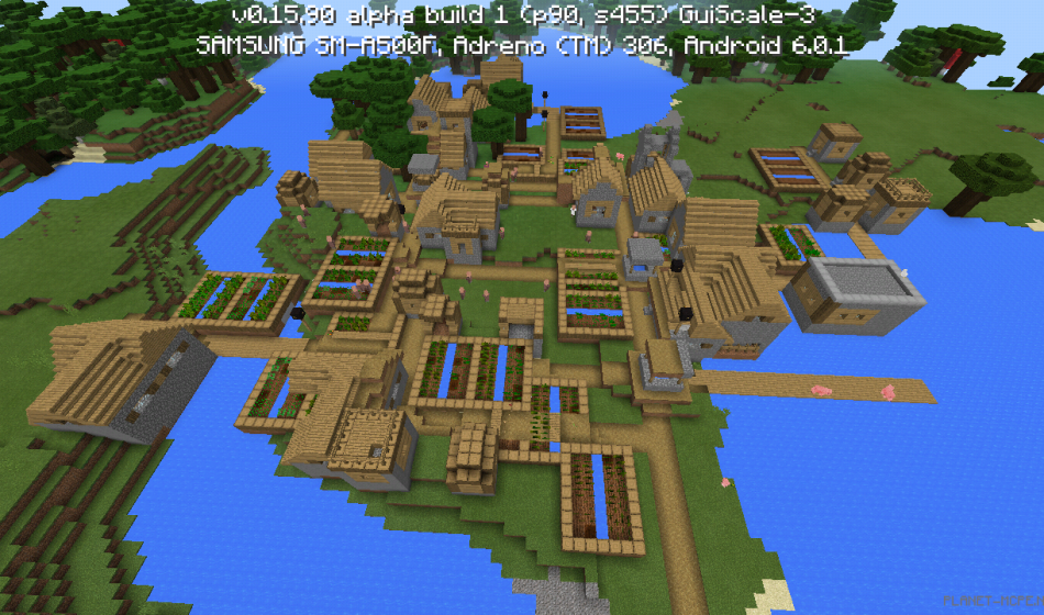 Double village with a blacksmith [0.16.x - 0.15.x]