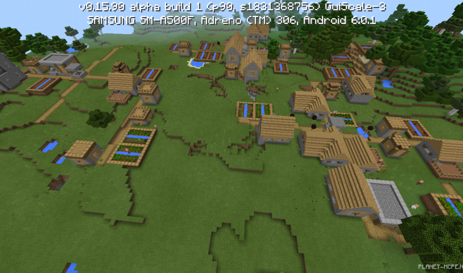 4 деревни возле спавна [0.16.x - 0.15.x]