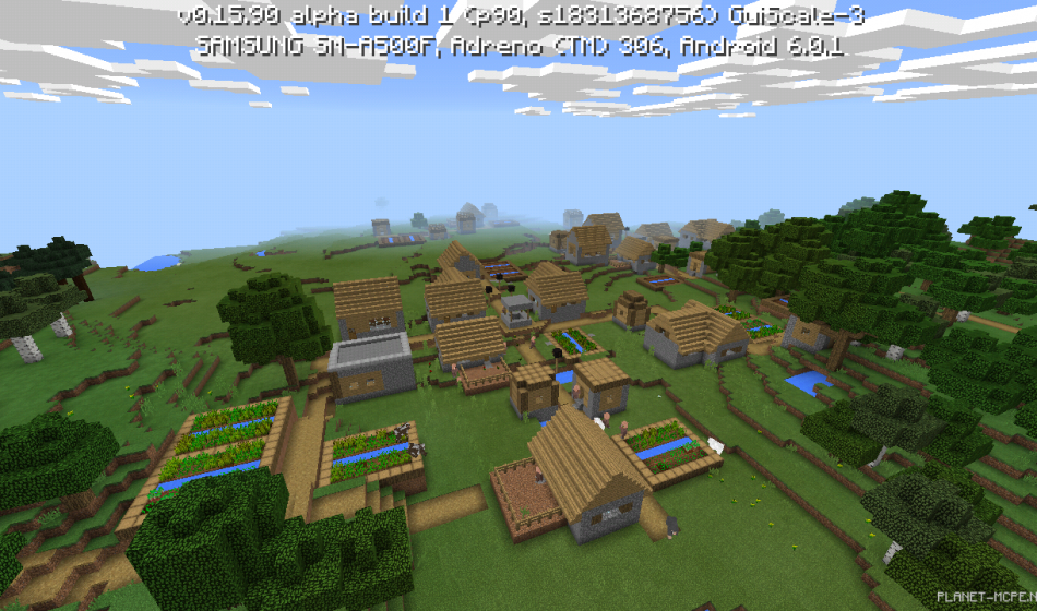 4 деревни возле спавна [0.16.x - 0.15.x]