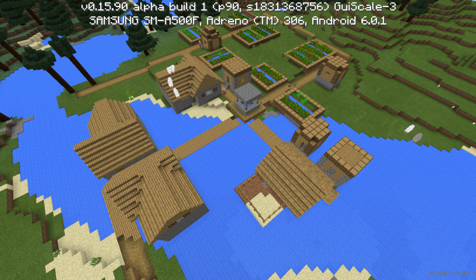 4 деревни возле спавна [0.16.x - 0.15.x]