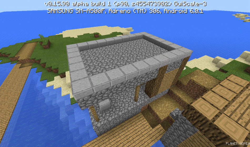 Деревня с кузницей на острове [0.16.x - 0.15.x]