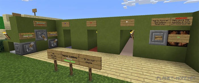 10 Simple Creations Map [Redstone]