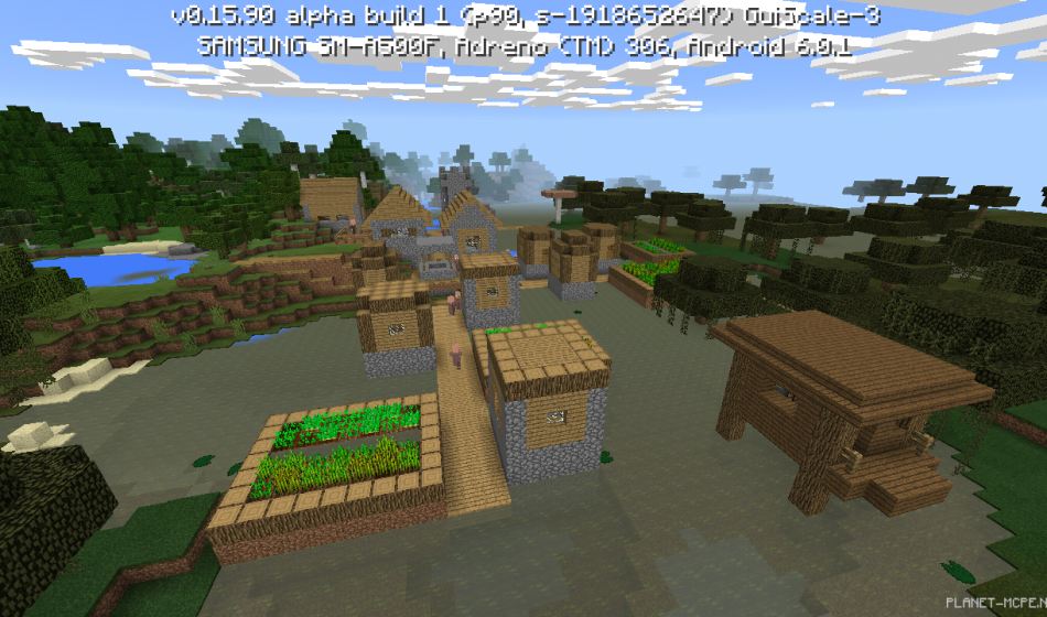 Ведьмы дом и деревня на спавне [0.16.x - 0.15.x]