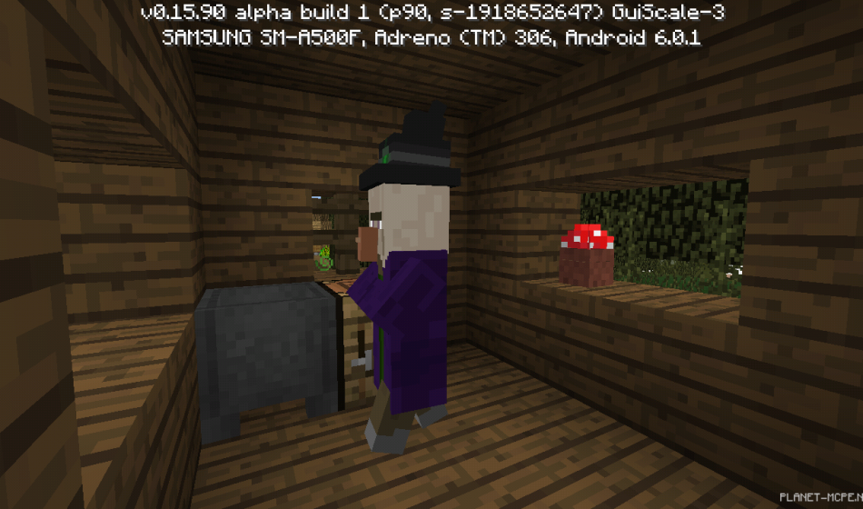 Ведьмы дом и деревня на спавне [0.16.x - 0.15.x]