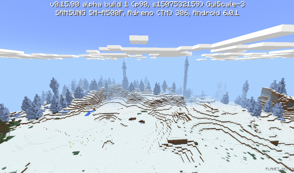 Биом из ледяных шипов [0.16.x - 0.15.x]