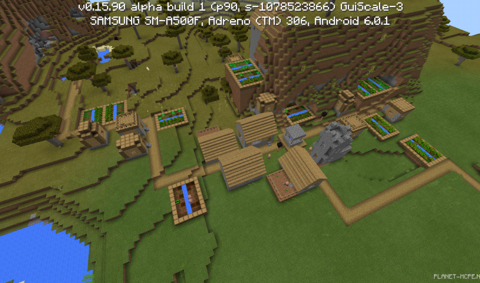 ТОП! Спавнер пауков в деревне [0.16.x - 0.15.x]