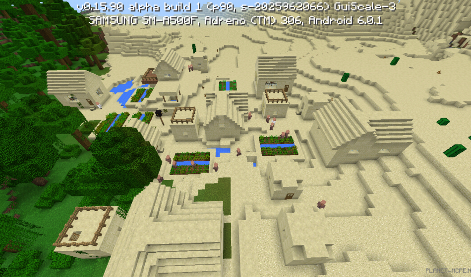 Три деревни из песчаника [0.16.x - 0.15.x]