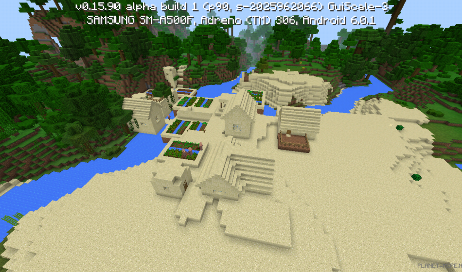 Три деревни из песчаника [0.16.x - 0.15.x]