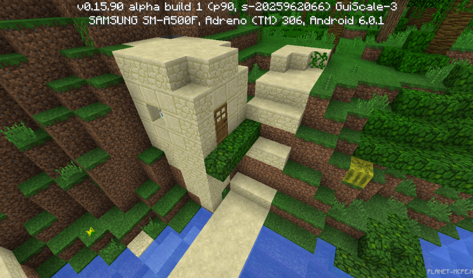 Три деревни из песчаника [0.16.x - 0.15.x]