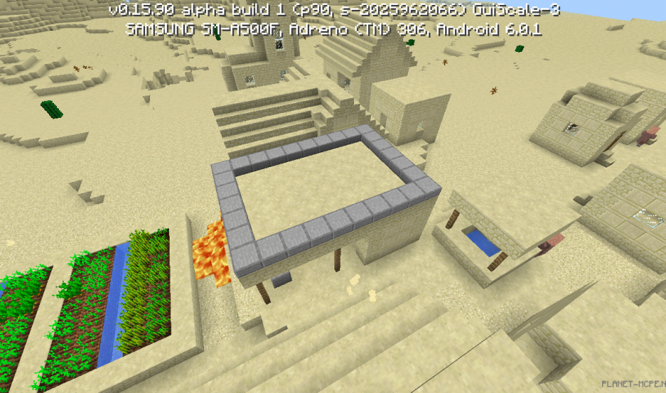 Три деревни из песчаника [0.16.x - 0.15.x]