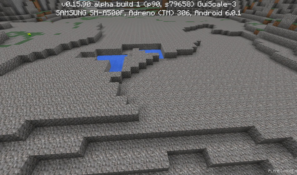 Крутые горы и биом из гравия [0.16.x - 0.15.x]