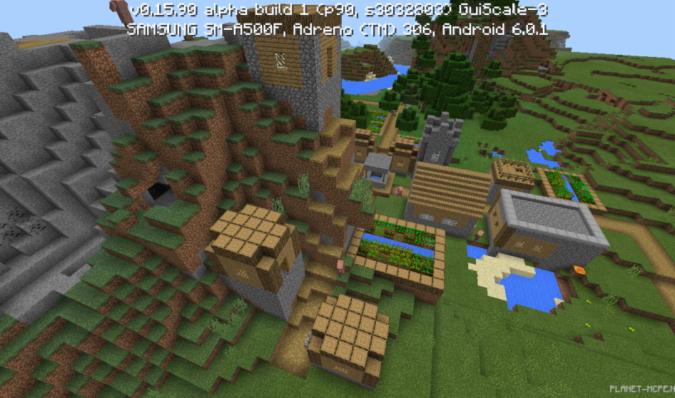 Деревня с кузницей на горе [0.16.x - 0.15.x]