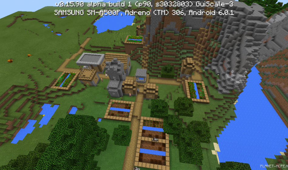 Деревня с кузницей на горе [0.16.x - 0.15.x]